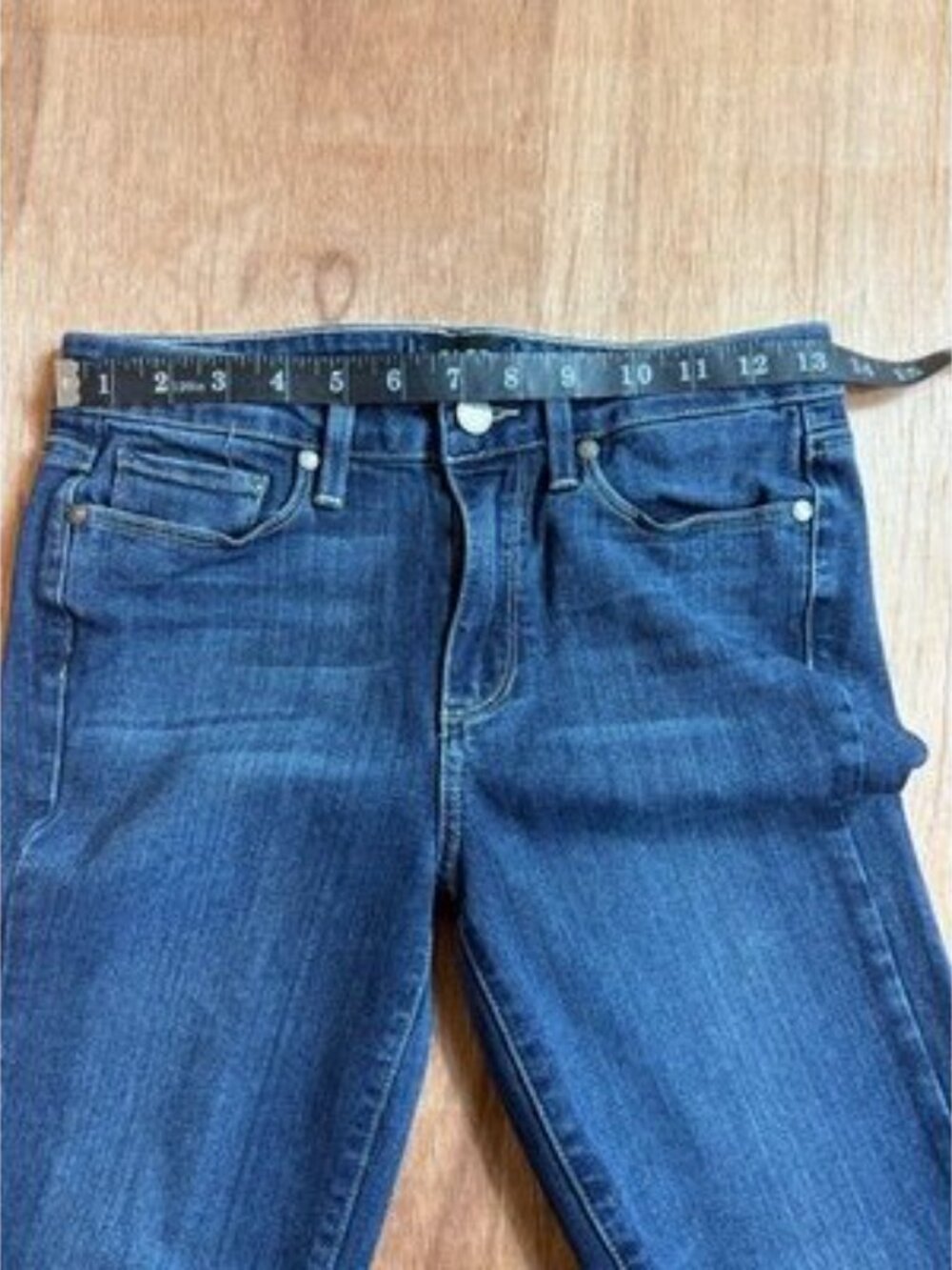 PAIGE Hoxton Ankle Skinny Jeans Dark Wash High Rise Stretch Size 26 - Picture 5 of 12